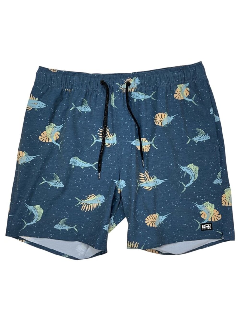 Pelagic Dockside Elastic Waist Boardshorts XL Smokey Blue
